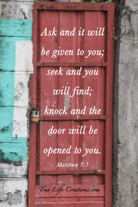 "The Door" Matthew 7:7